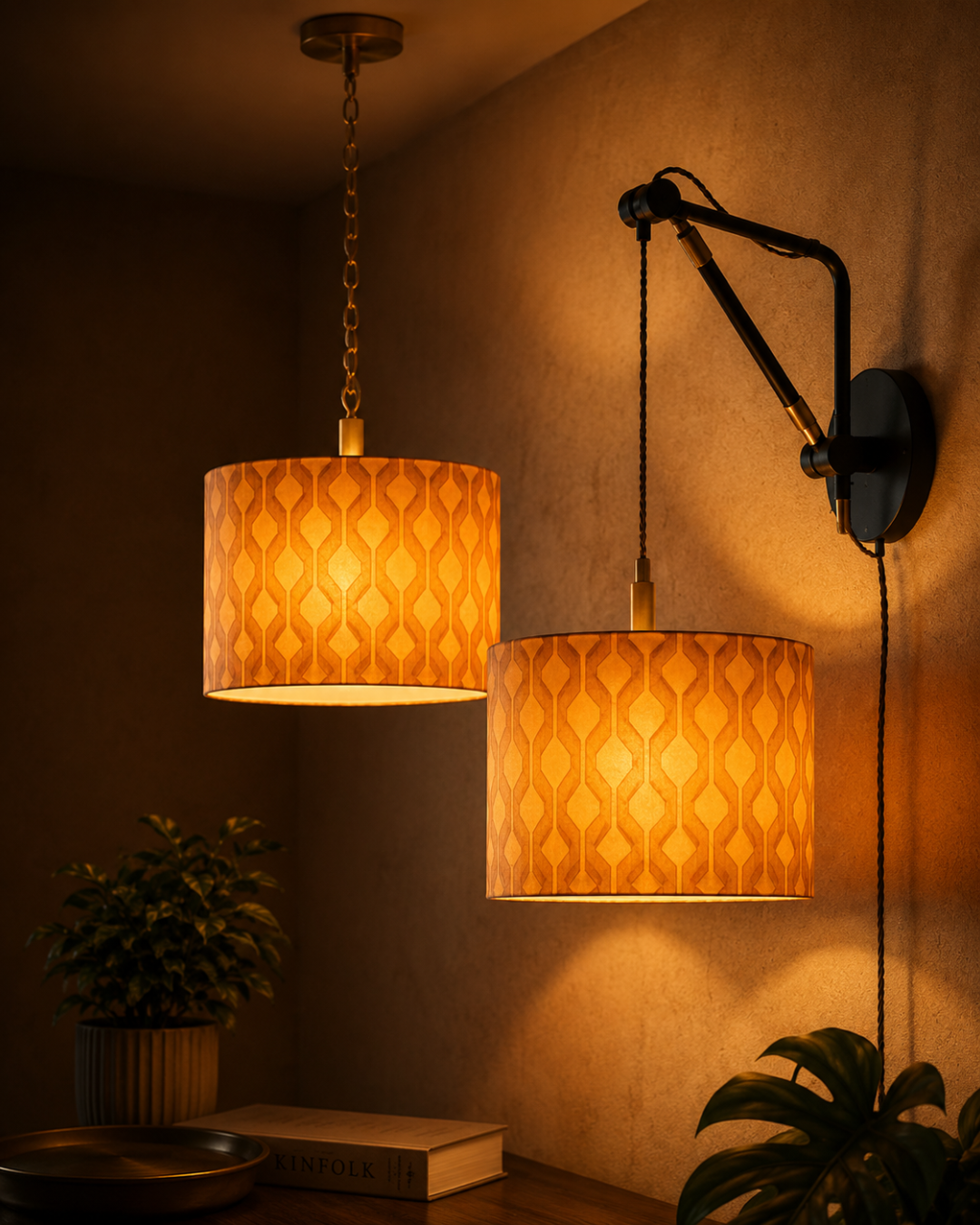 Honeycomb Aura Lamp