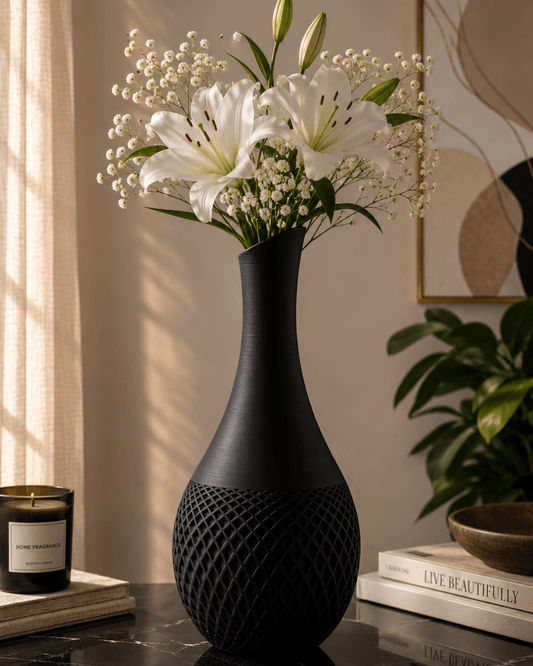 CraftLayer India Amara Vase - 7 Inch - CraftLayer India