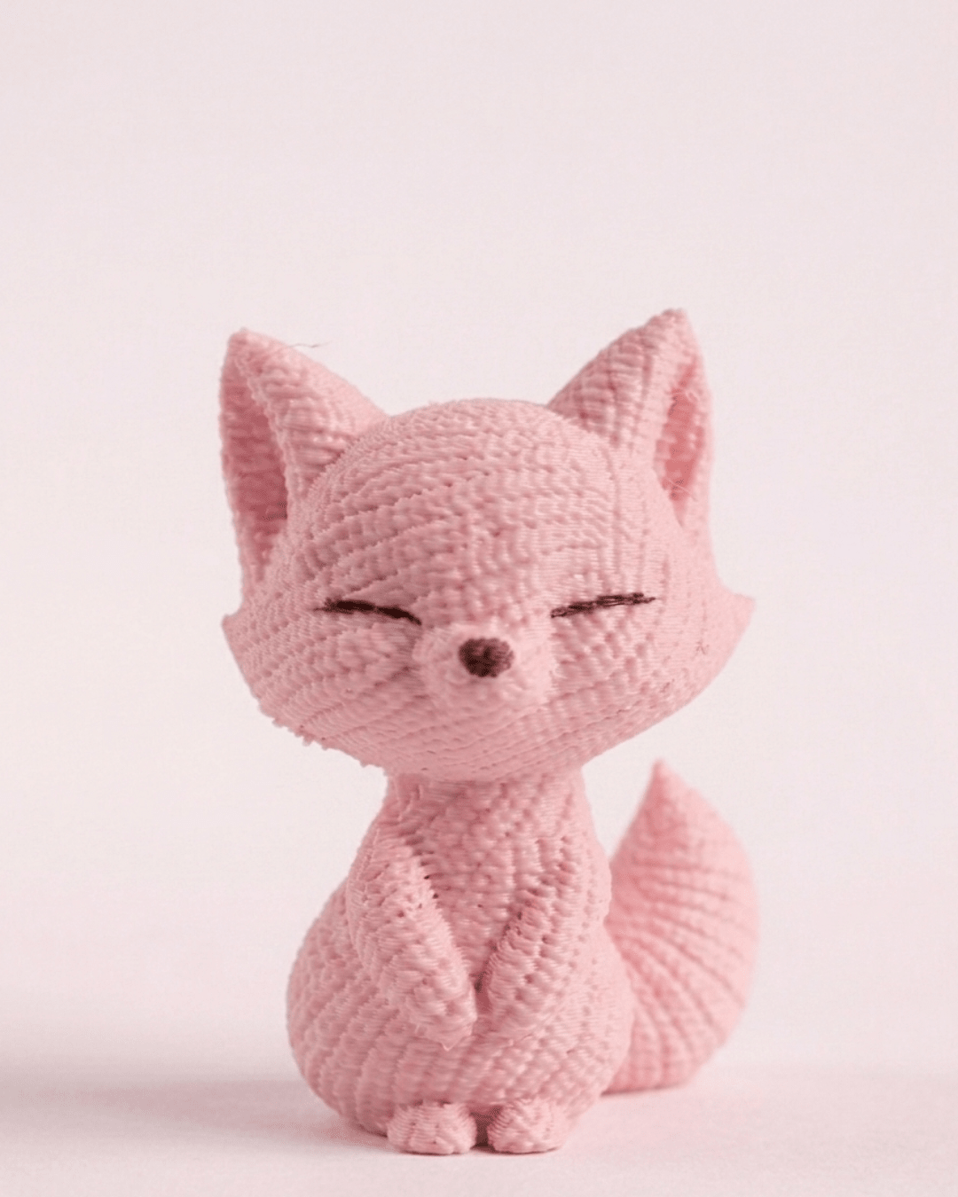 Rosie Pink Fox – Set of 3 - CraftLayer India