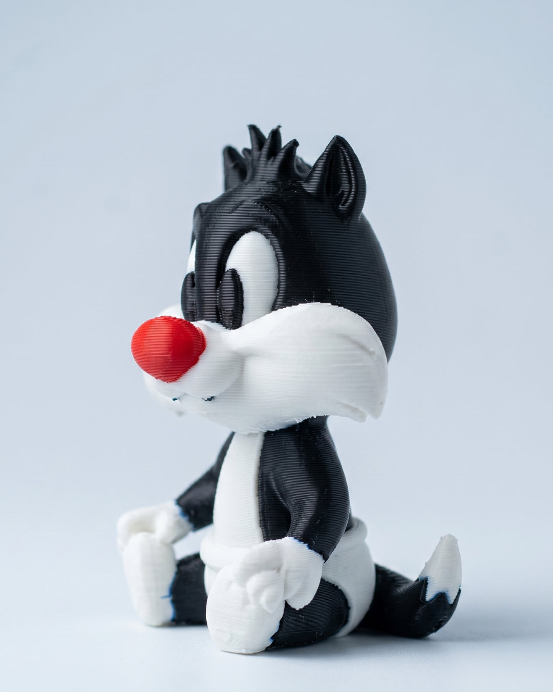 Tuxedo Cat Buddy 3D printed toy
