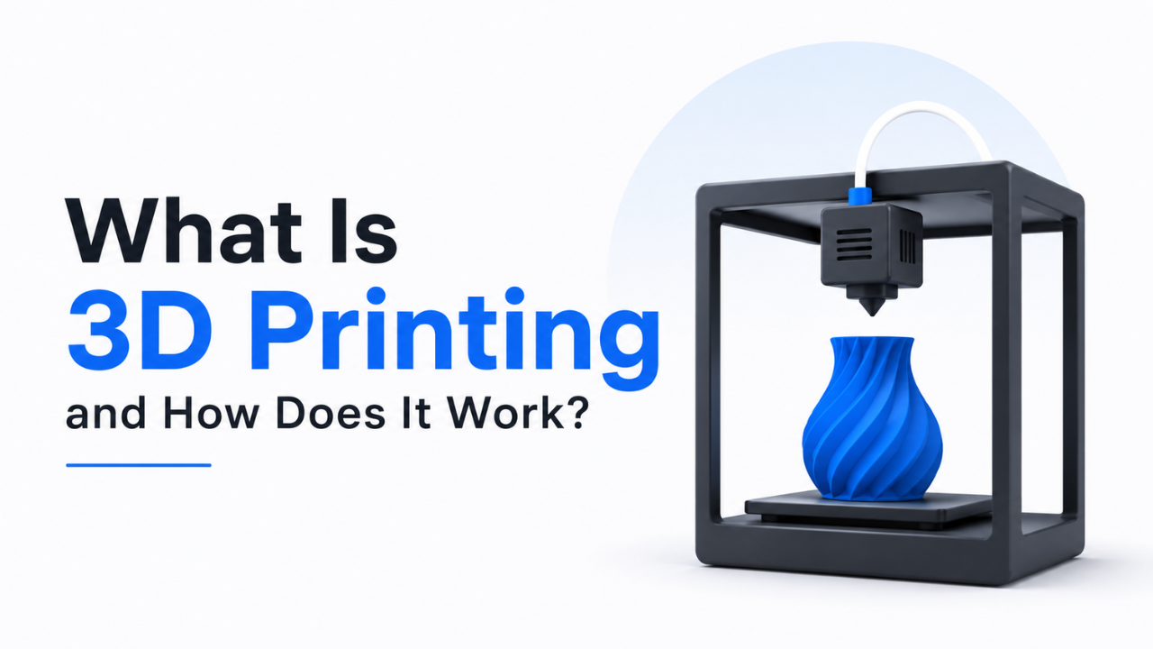 What Is 3D Printing and How Does It Work?