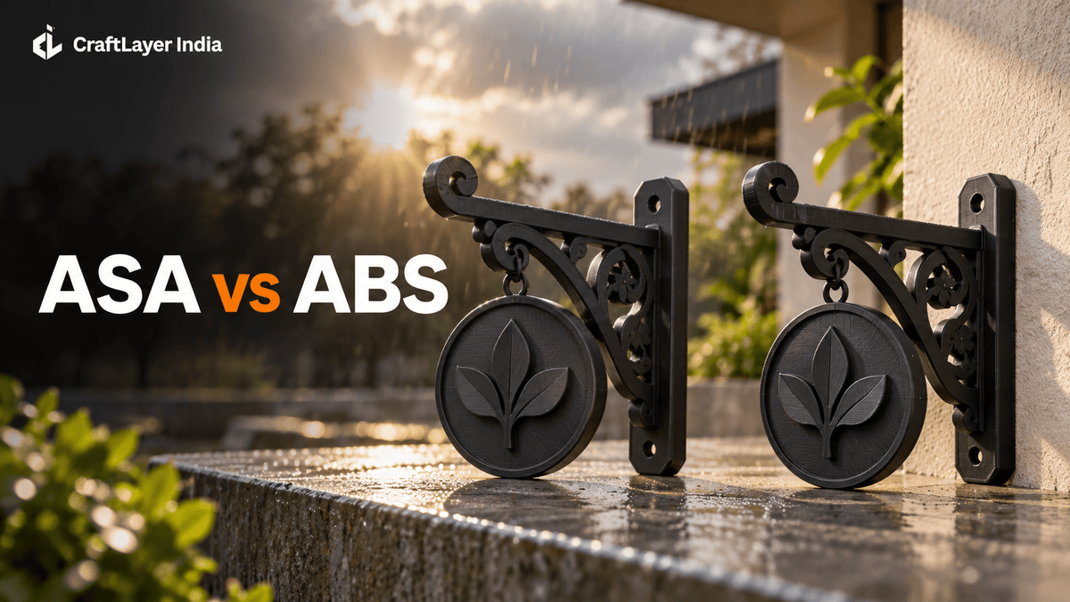 ASA vs ABS: Which Filament Handles Weather Better? - CraftLayer India