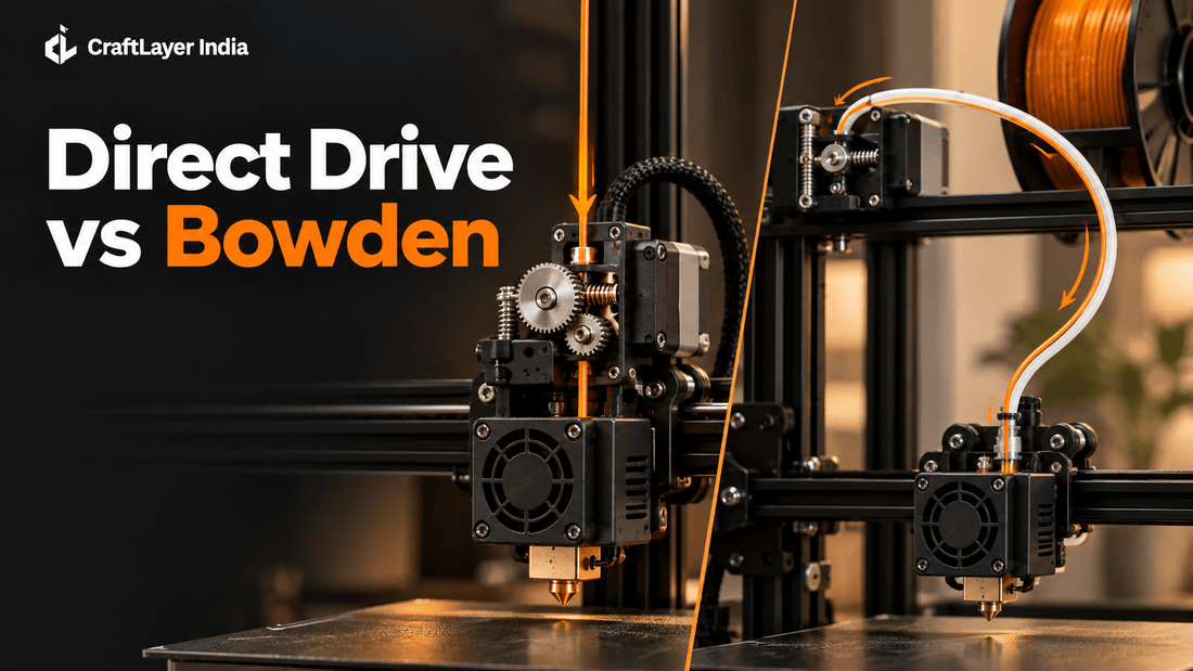 Direct Drive vs Bowden Extruders: Which Is Better? - CraftLayer India