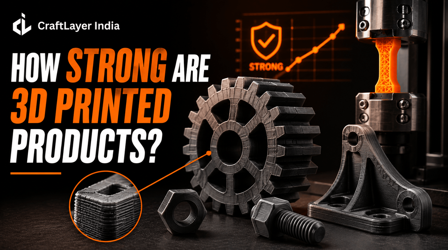 How Strong Are 3D Printed Products? - CraftLayer India