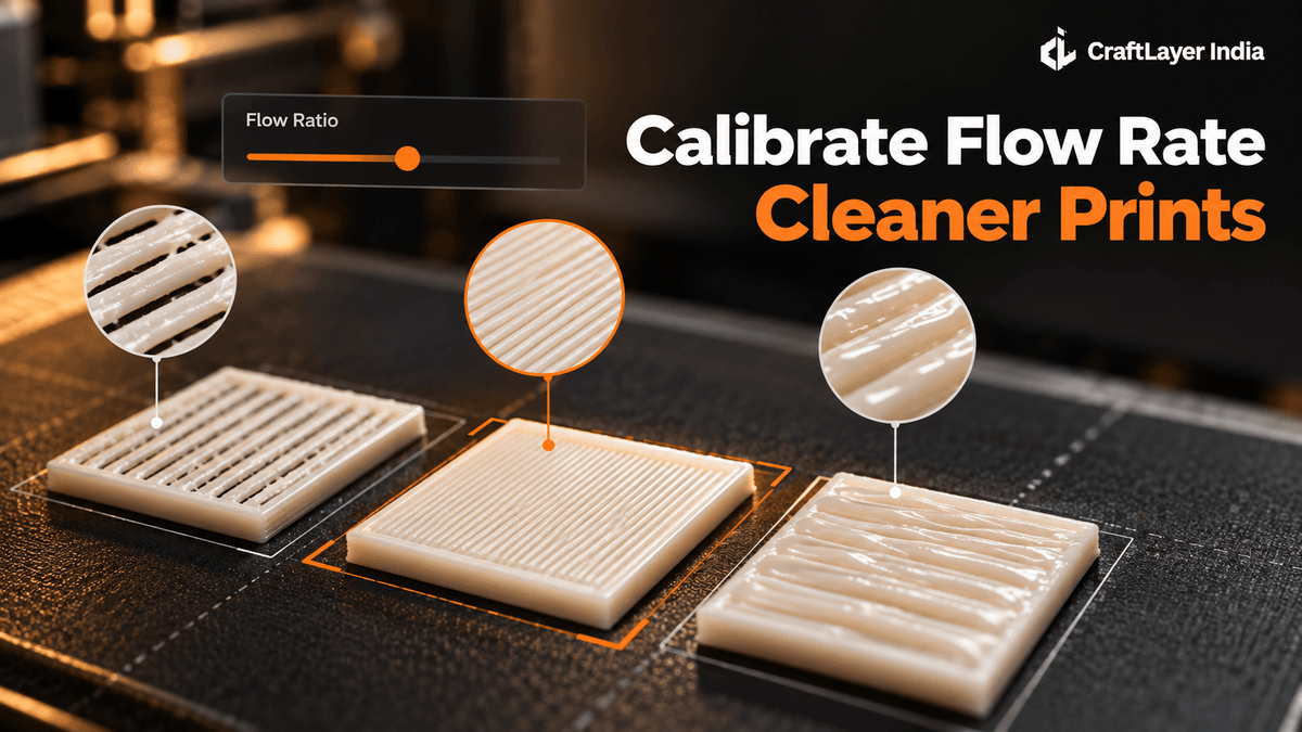 How to Calibrate Flow Rate for Better Print Quality - CraftLayer India