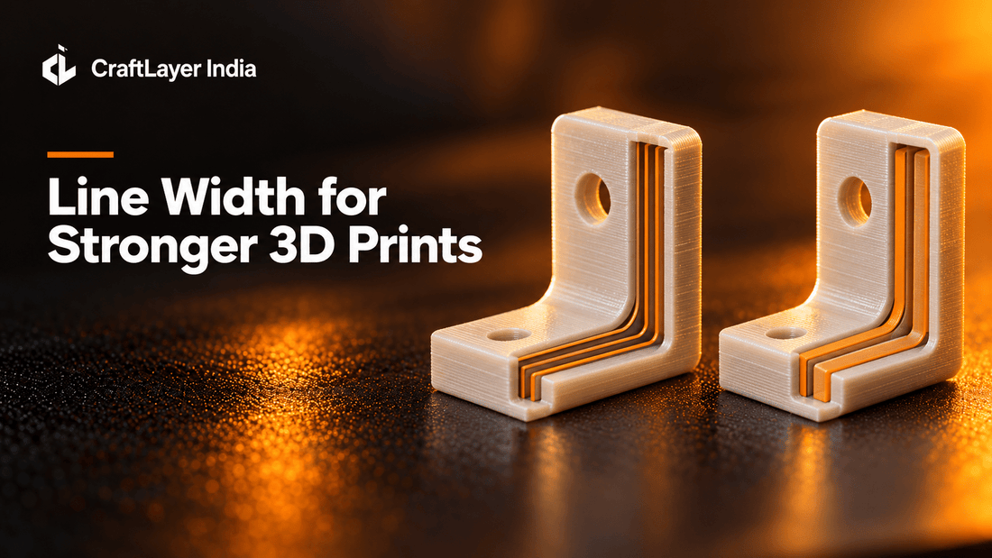 How to Set Line Width for Stronger 3D Prints - CraftLayer India