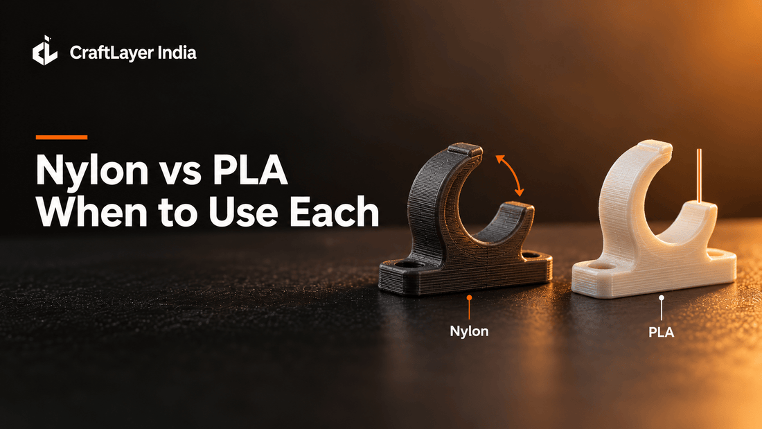 Nylon vs PLA: When Should You Use Each? - CraftLayer India