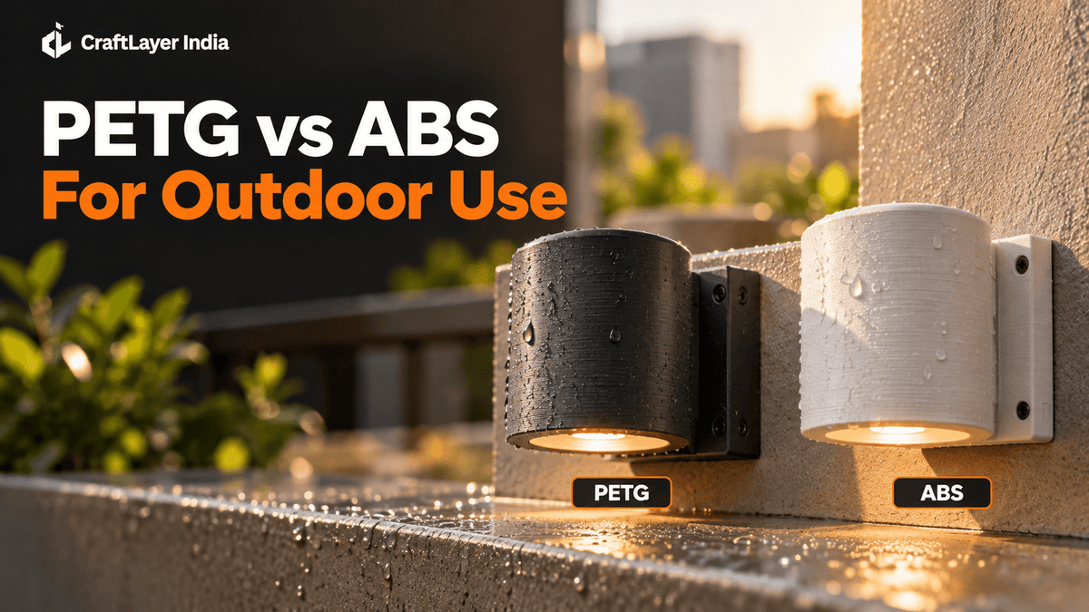 PETG vs ABS for Outdoor Use: What Should You Print? - CraftLayer India