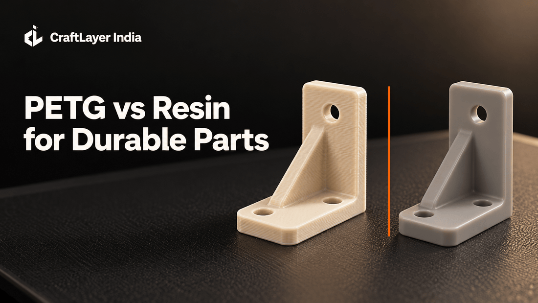 PETG vs Resin: Which Is Better for Durable Parts? - CraftLayer India