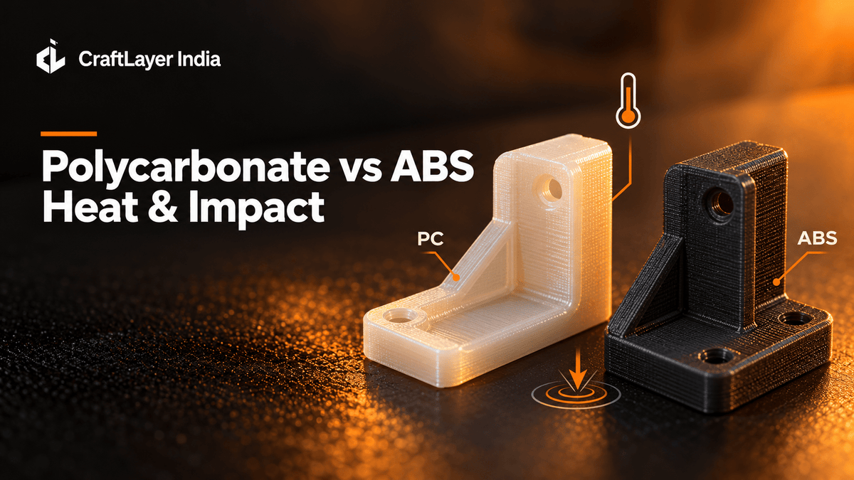 Polycarbonate vs ABS: Heat and Impact Resistance - CraftLayer India