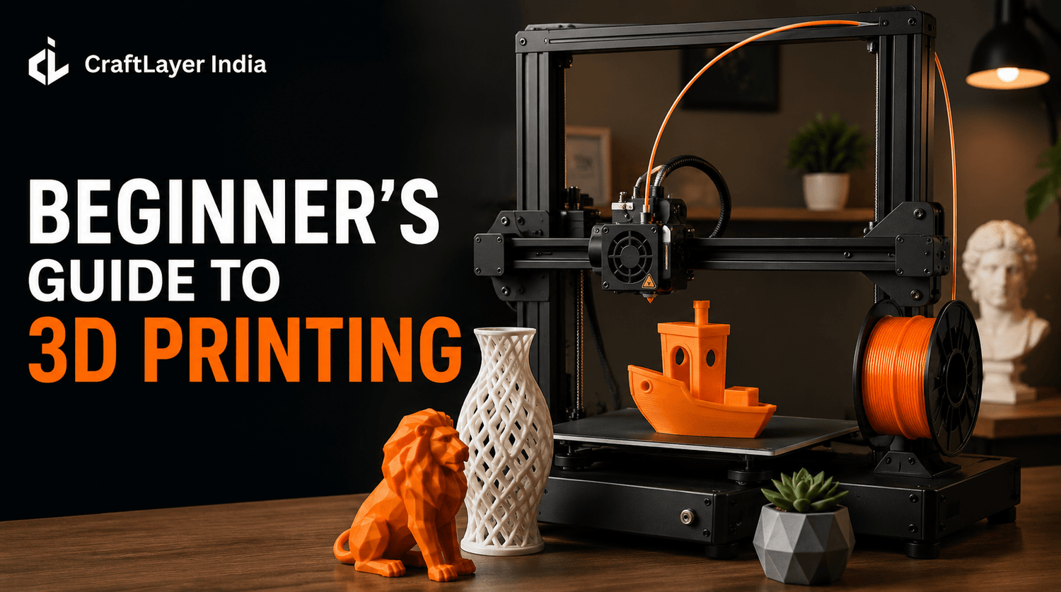 The Complete Beginner's Guide to 3D Printing - CraftLayer India