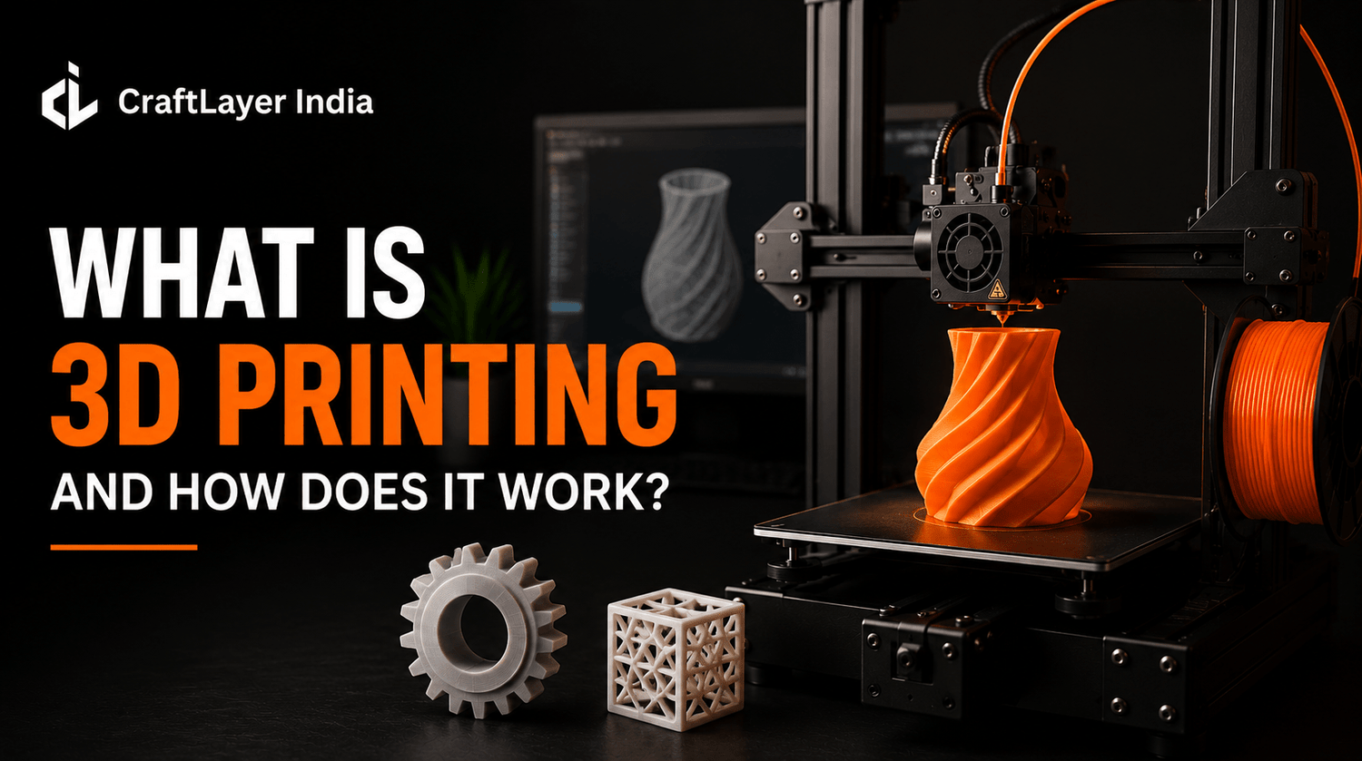 What Is 3D Printing and How Does It Work? - CraftLayer India