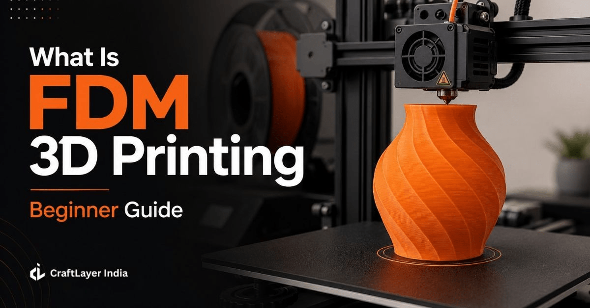 What Is FDM 3D Printing? Complete Beginner Guide - CraftLayer India