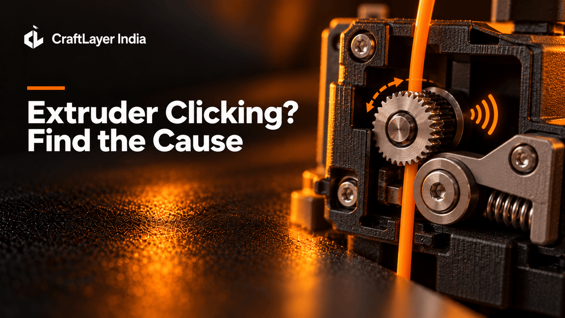 Why Is the Extruder Clicking During a Print? - CraftLayer India