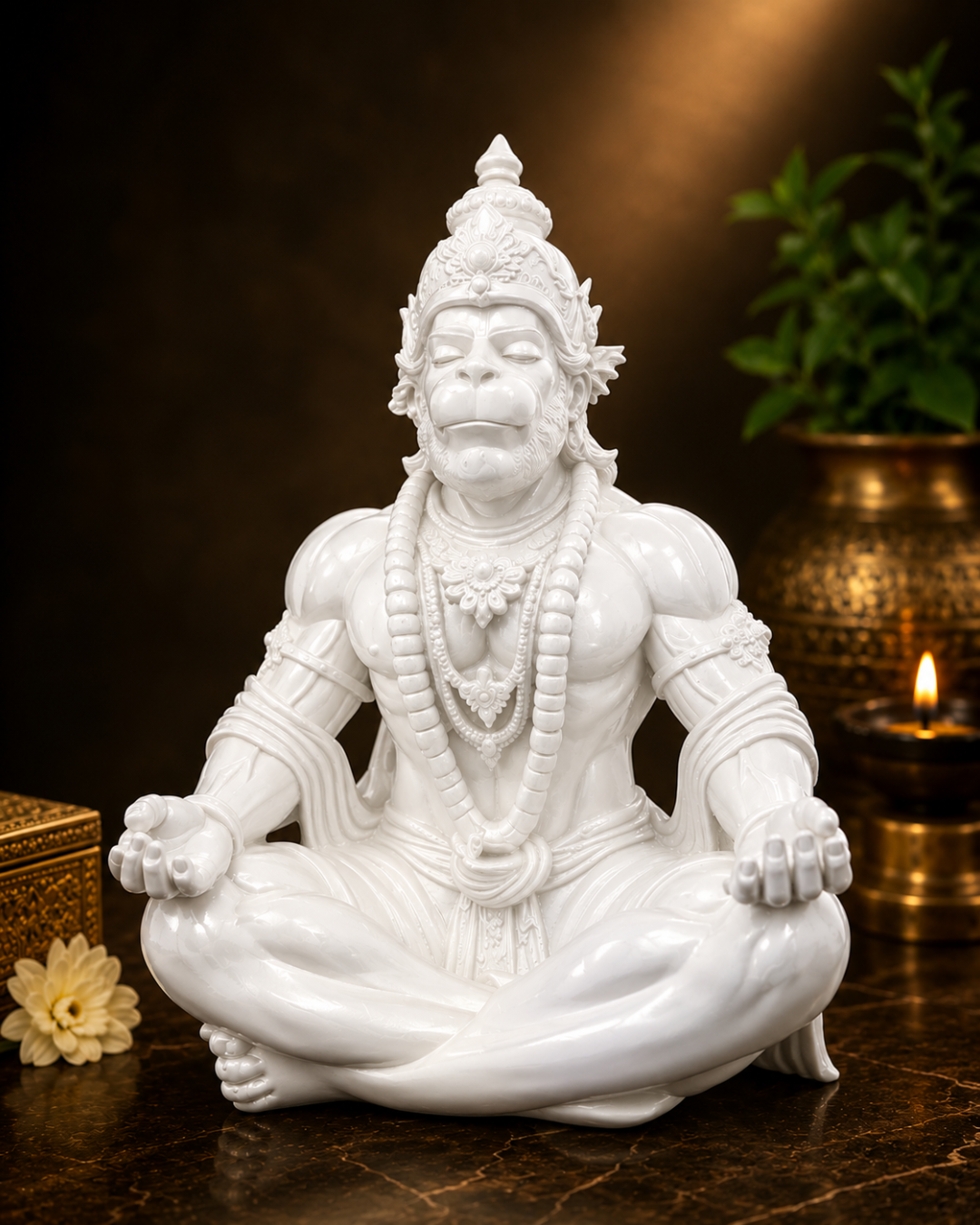 Divine Hanuman Meditation Murti