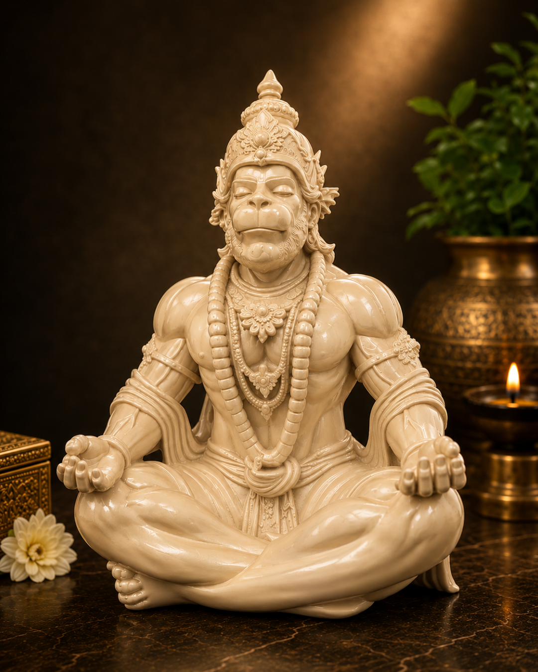 Divine Hanuman Meditation Murti