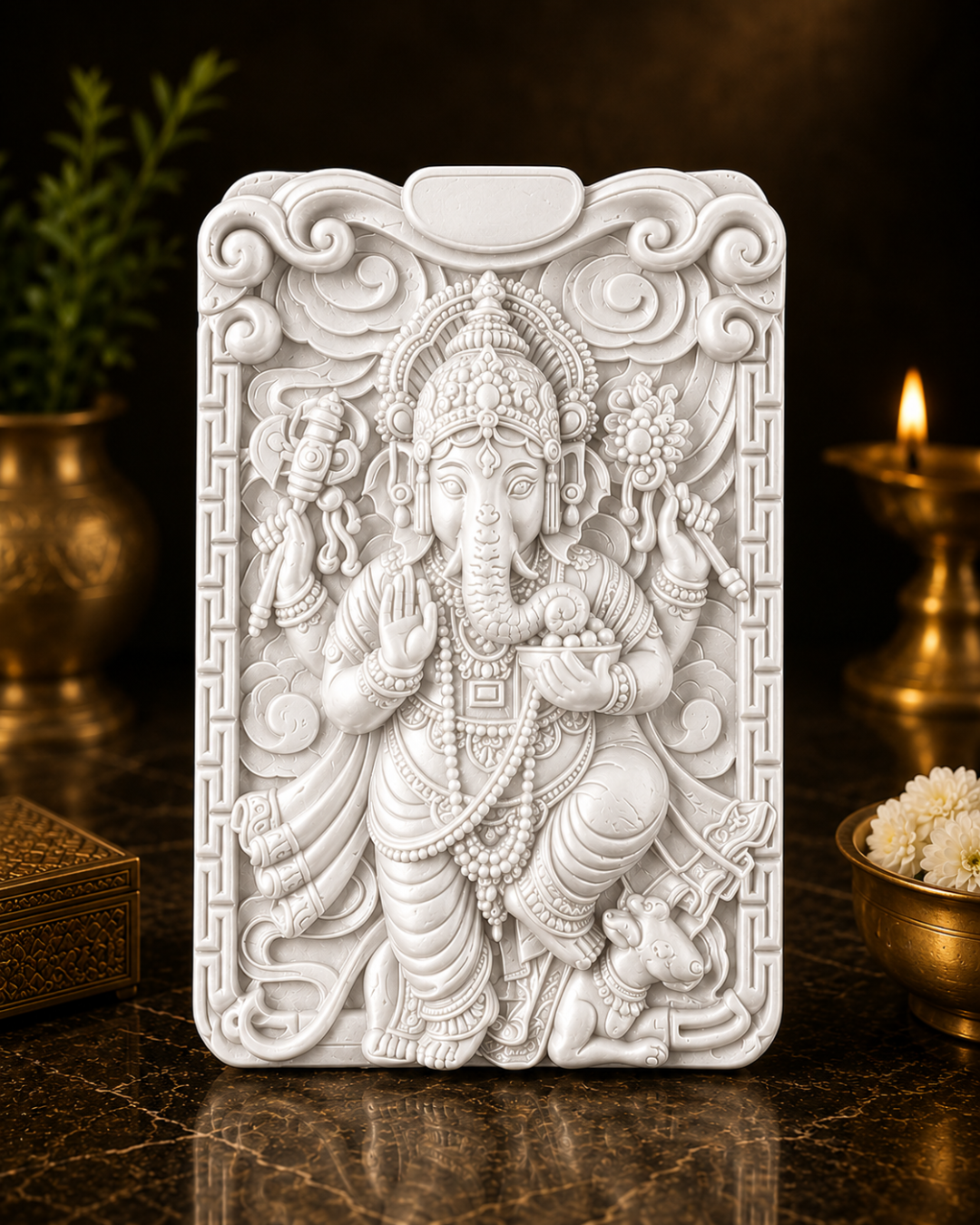 Ganesha Wall Art Murti