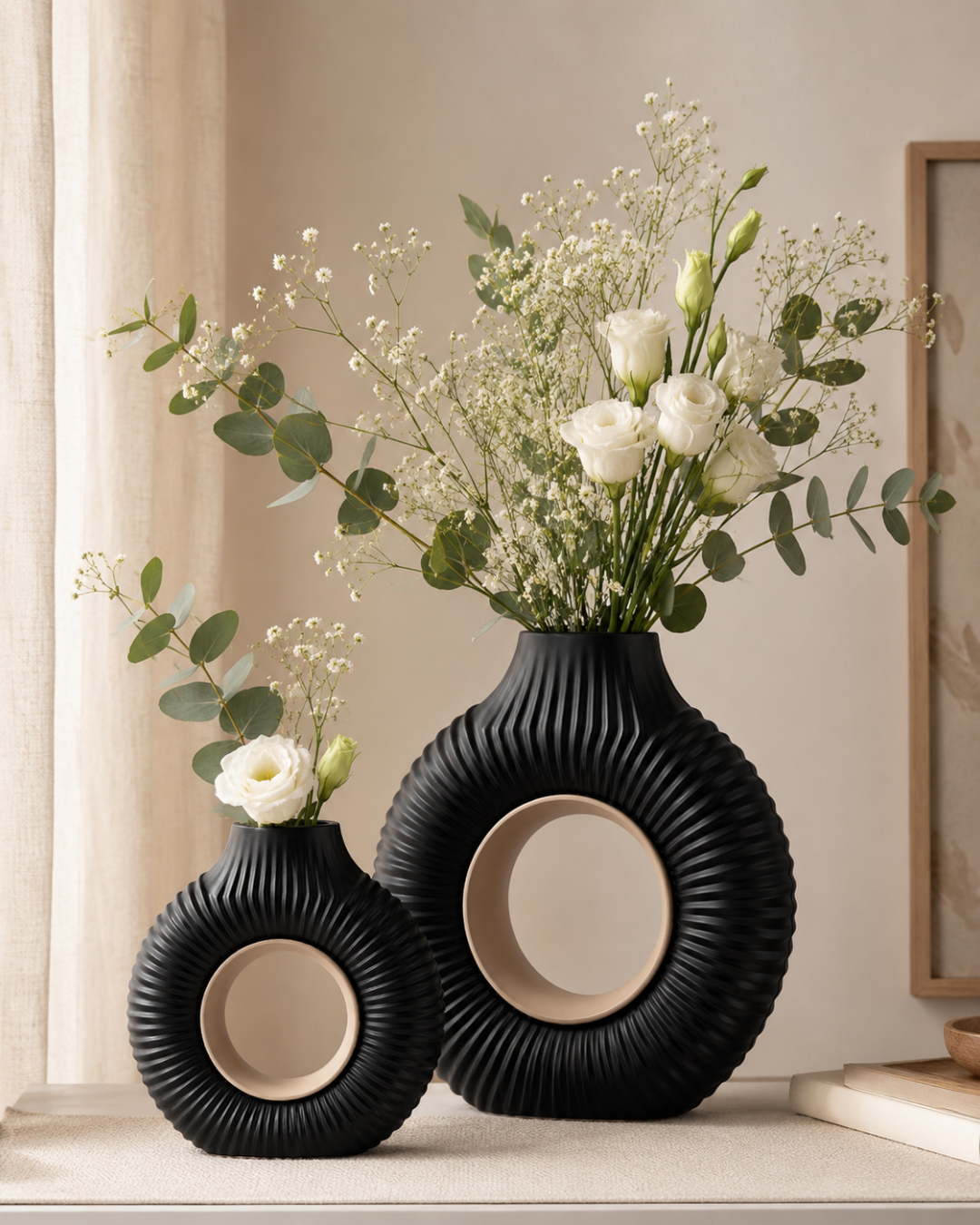 CraftLayer India Donut Vase Set