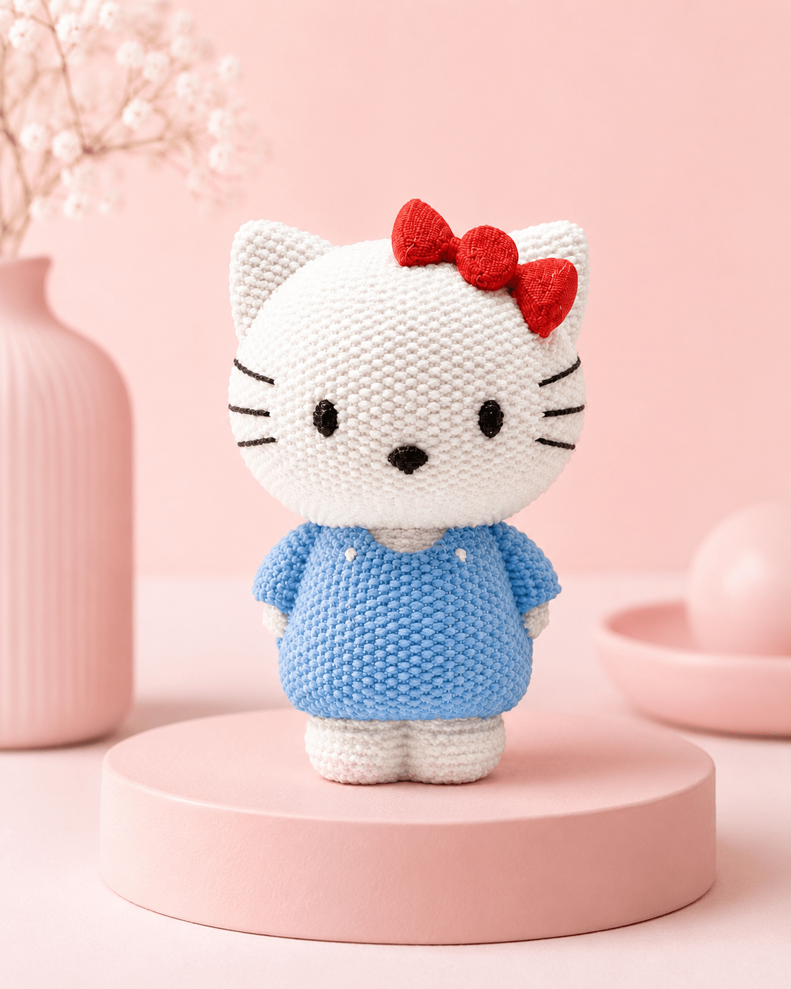 Bella Bow Kitty – Set of 3 - CraftLayer India