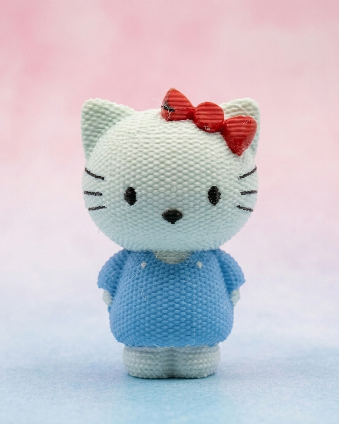 Bella Bow Kitty 3D printed toy