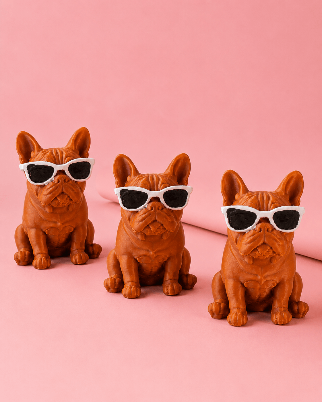 Boss Bulldog - Set of 3 - CraftLayer India