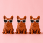 Boss Bulldog - Set of 3 - CraftLayer India