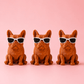 Boss Bulldog - Set of 3 - CraftLayer India