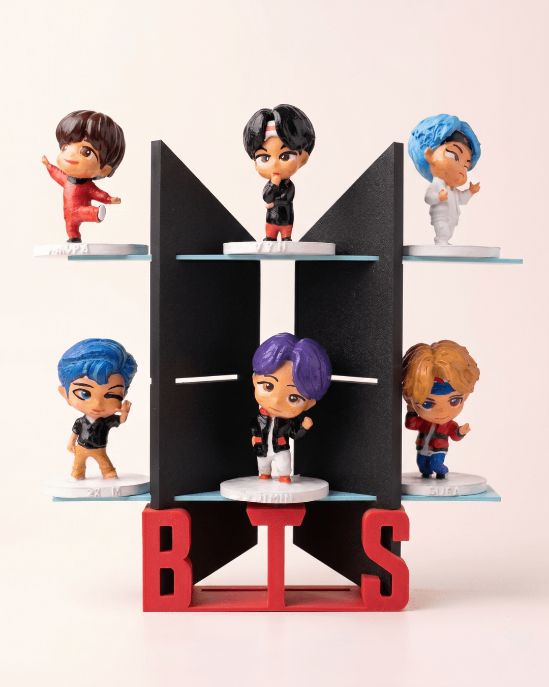 BTS Stand with Action Figures - CraftLayer India