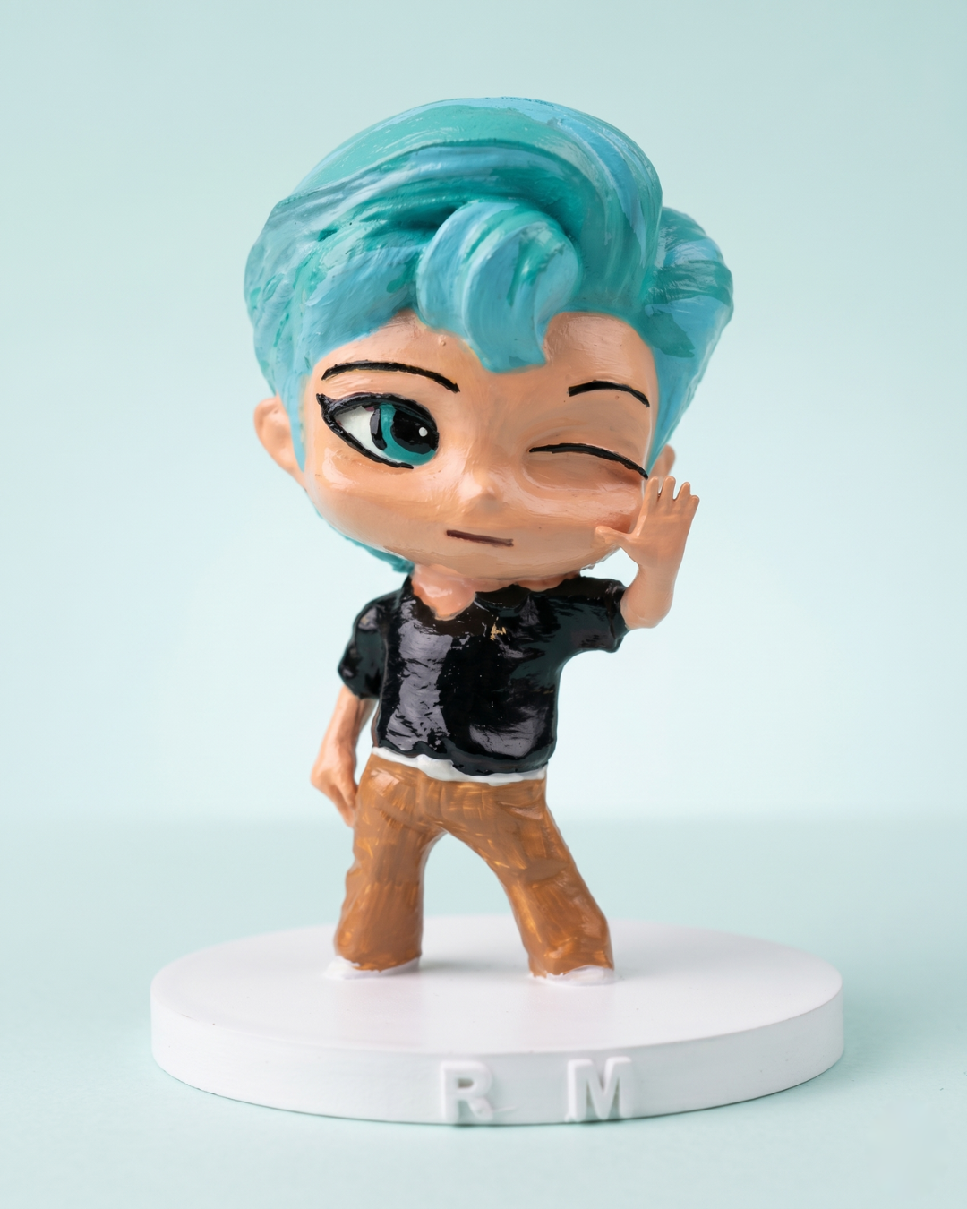 Suga inspired collectible action figure