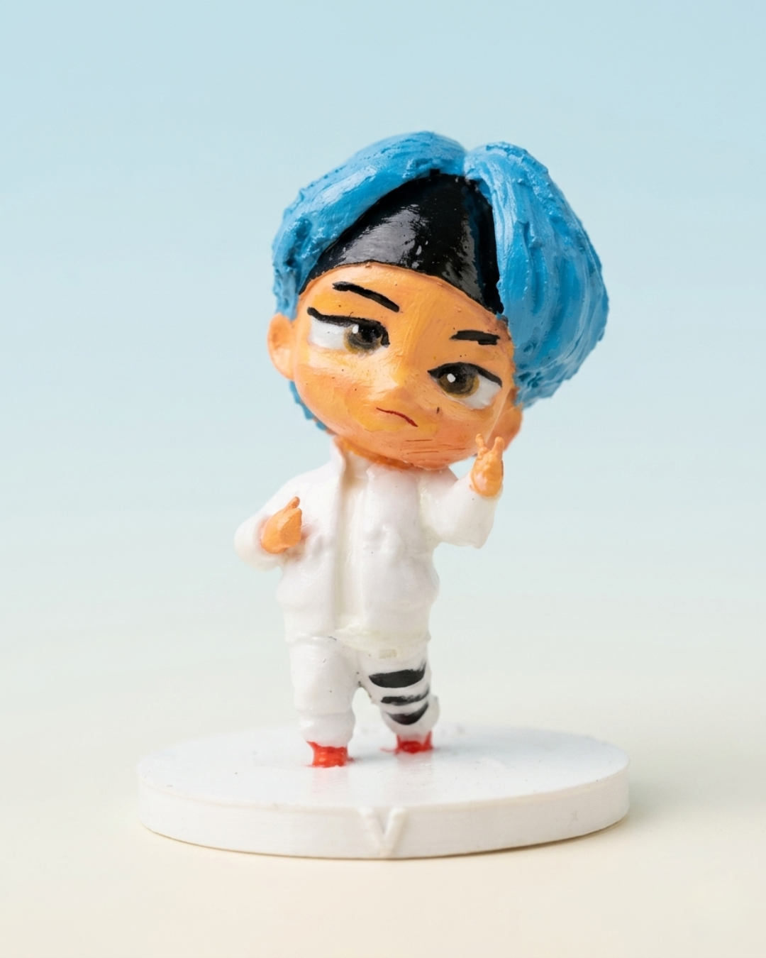 V inspired collectible action figure