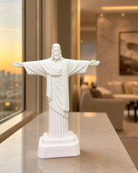 Christ the Redeemer Statue White - CraftLayer India