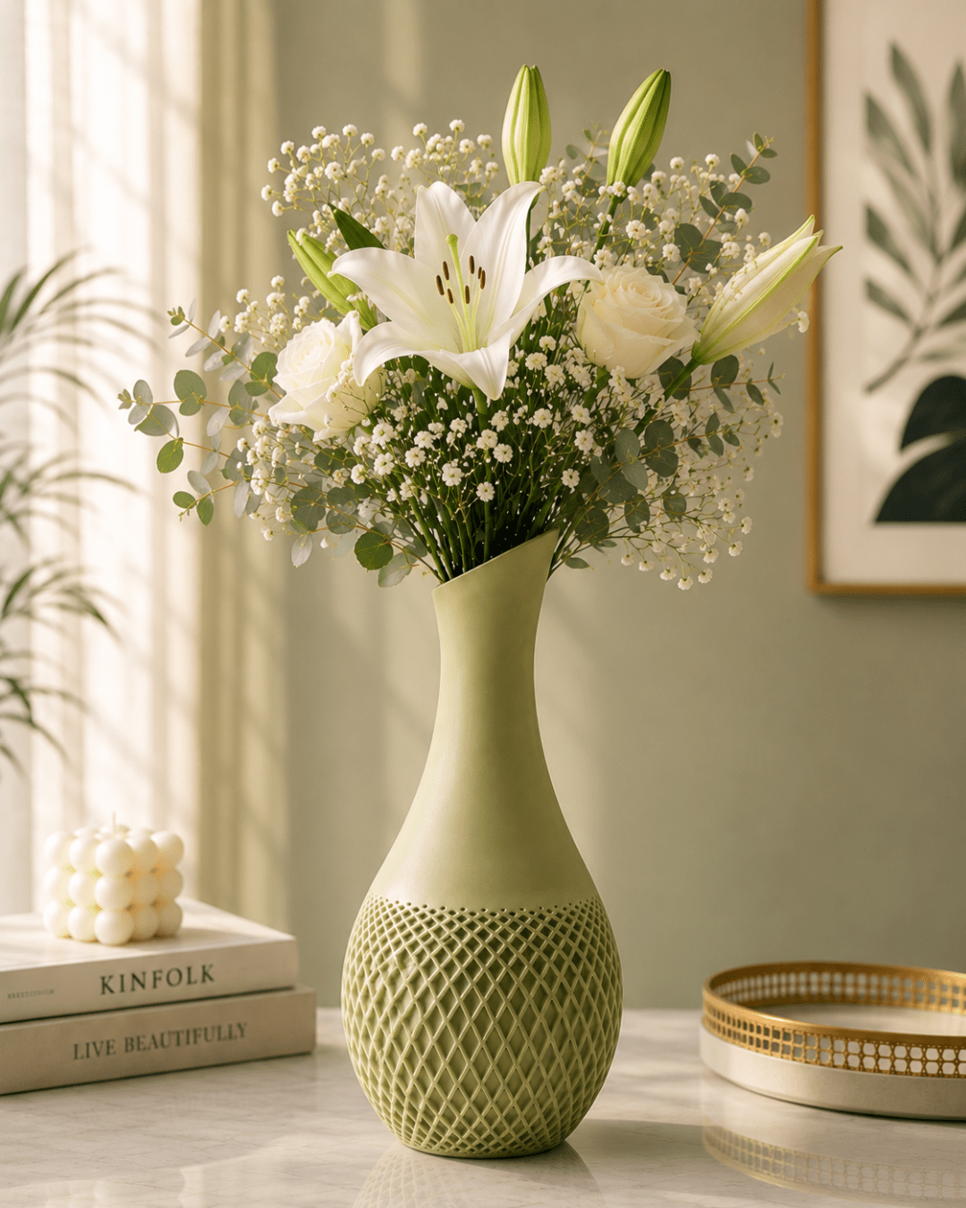 CraftLayer India Amara Vase - 7 Inch - CraftLayer India