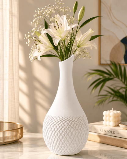 CraftLayer India Amara Vase - 7 Inch - CraftLayer India