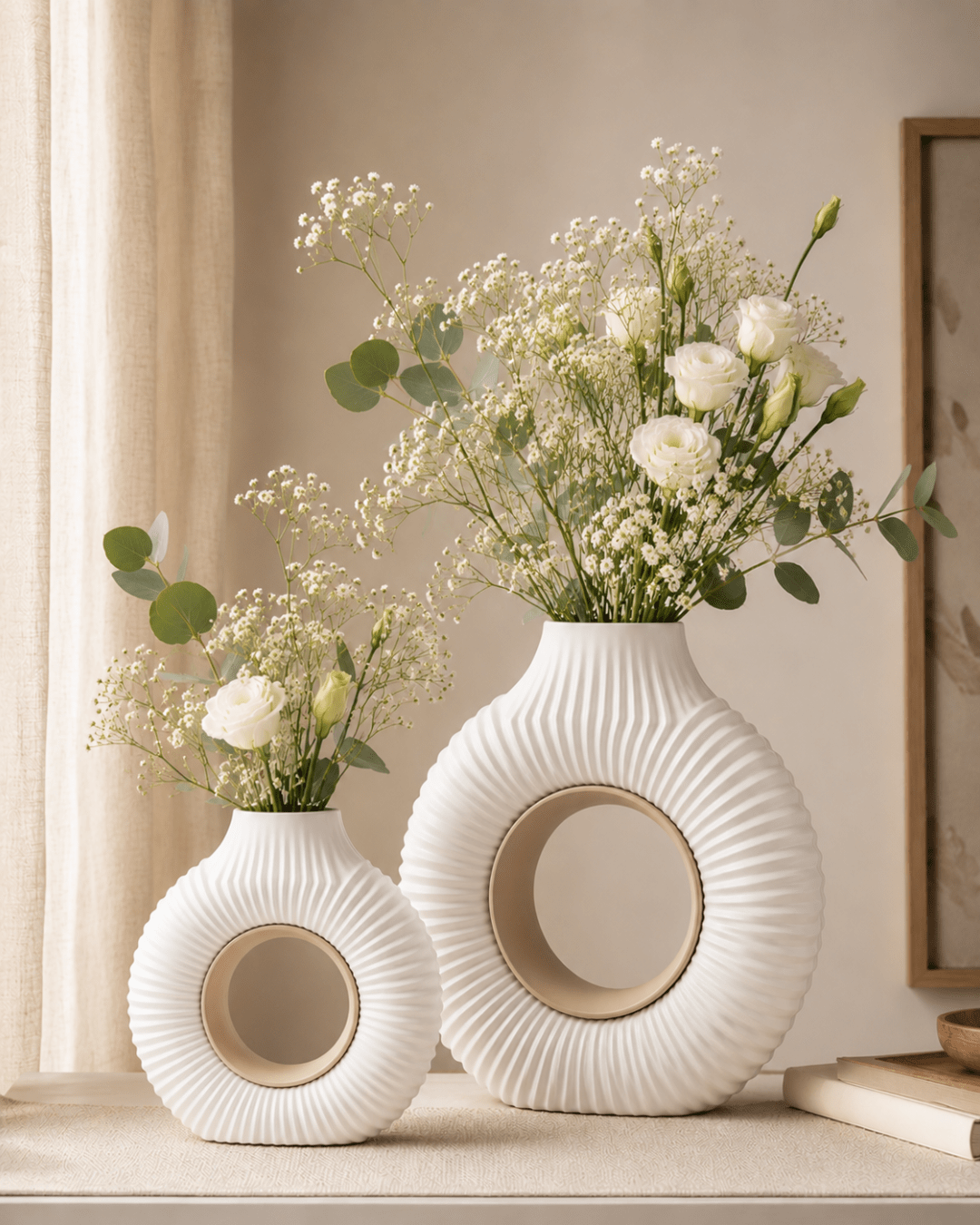 CraftLayer India Donut Vase Set - CraftLayer India
