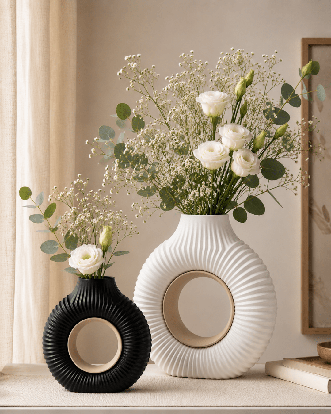 CraftLayer India Donut Vase Set - CraftLayer India