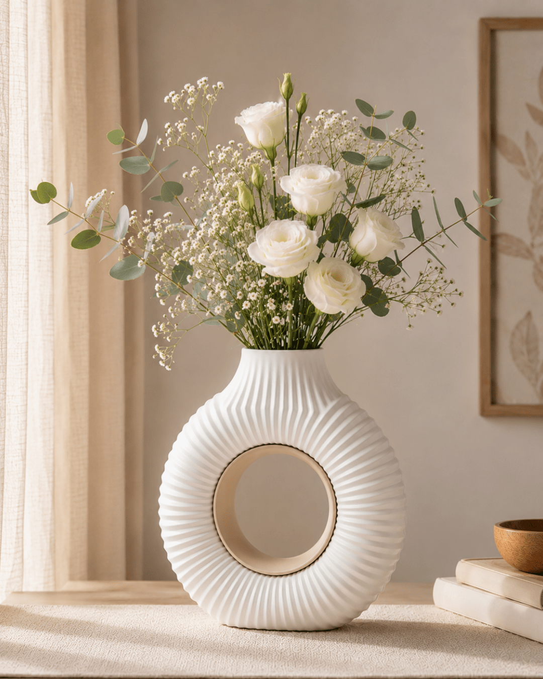 CraftLayer India Donut Vase - Single - CraftLayer India