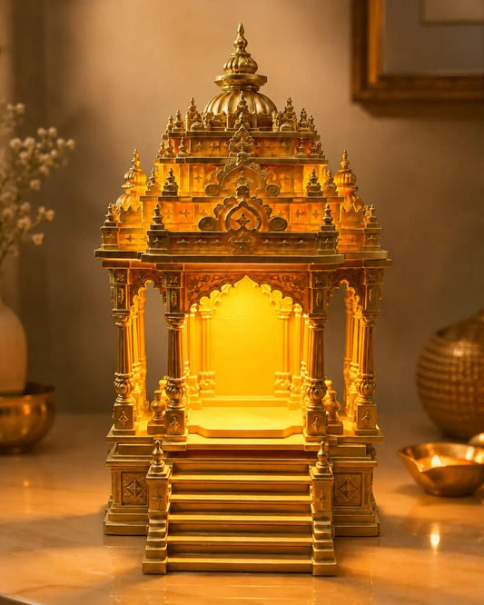 CraftLayer India Heritage Temple - With Light - CraftLayer India