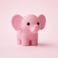 Ellie Pink Elephant – Set of 3 - CraftLayer India