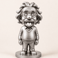 Genius Scientist Tongue-Out Miniature Figurine – Gold & Silver - CraftLayer India