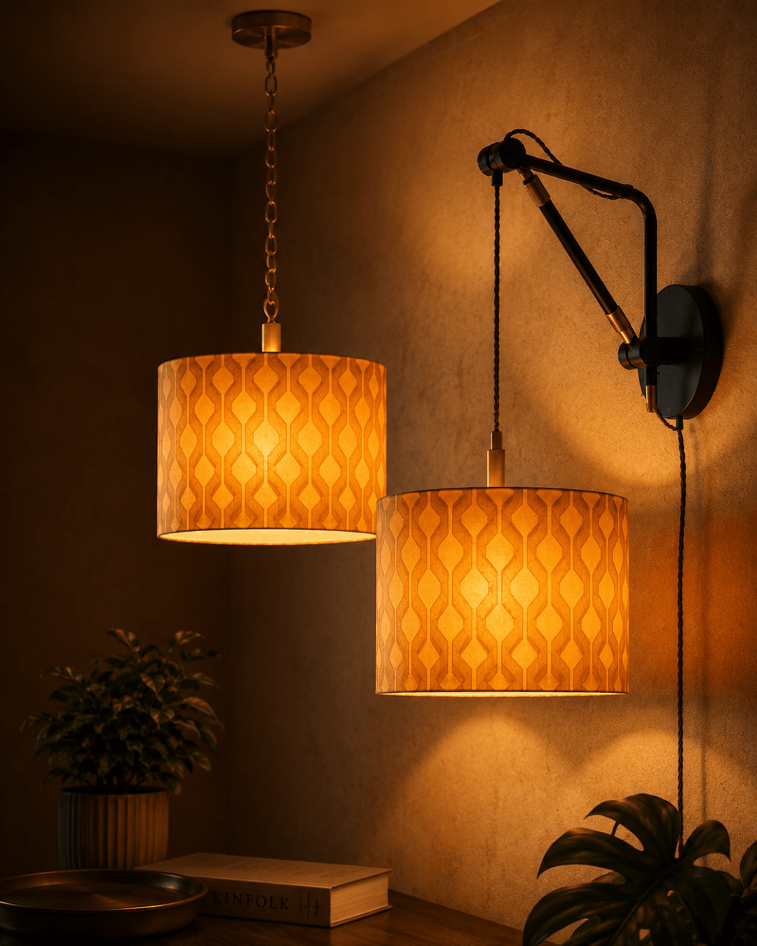 Honeycomb Aura Lamp - CraftLayer India