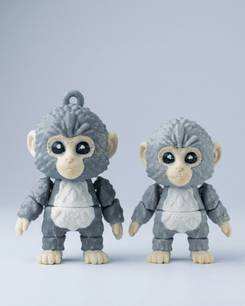 Milo Monkey Duo – Set of 3 - CraftLayer India