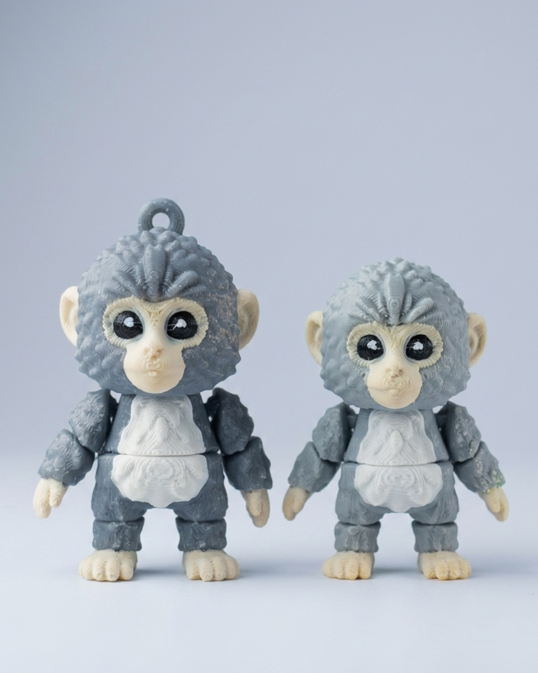 Milo Monkey Duo 3D printed toys