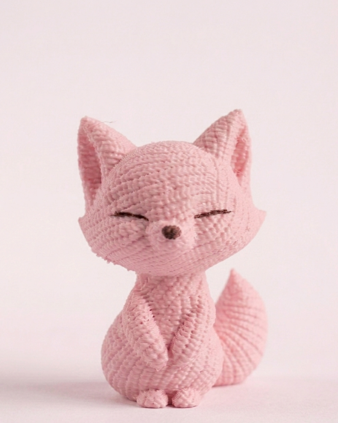 Rosie Pink Fox 3D printed toy