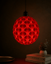 Ruby Halo Pendant Lamp - CraftLayer India