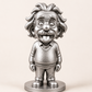 Silver genius scientist miniature figurine by CraftLayer India