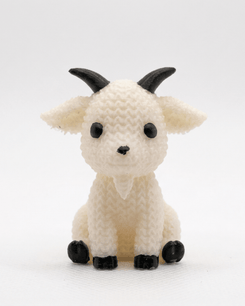 Snowy Little Goat – Set of 3 - CraftLayer India