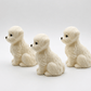 Snowy Puppy – Set of 3 - CraftLayer India